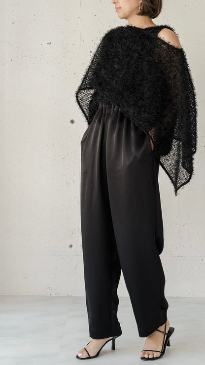 Arch Satin Easy Pants (3color)