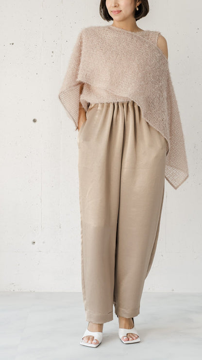 Arch Satin Easy Pants (3color)