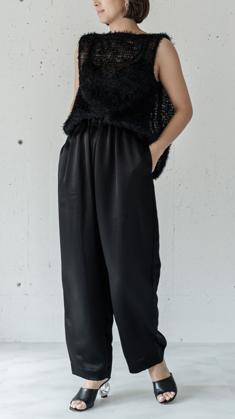 Feather Veil Blouse (3color)