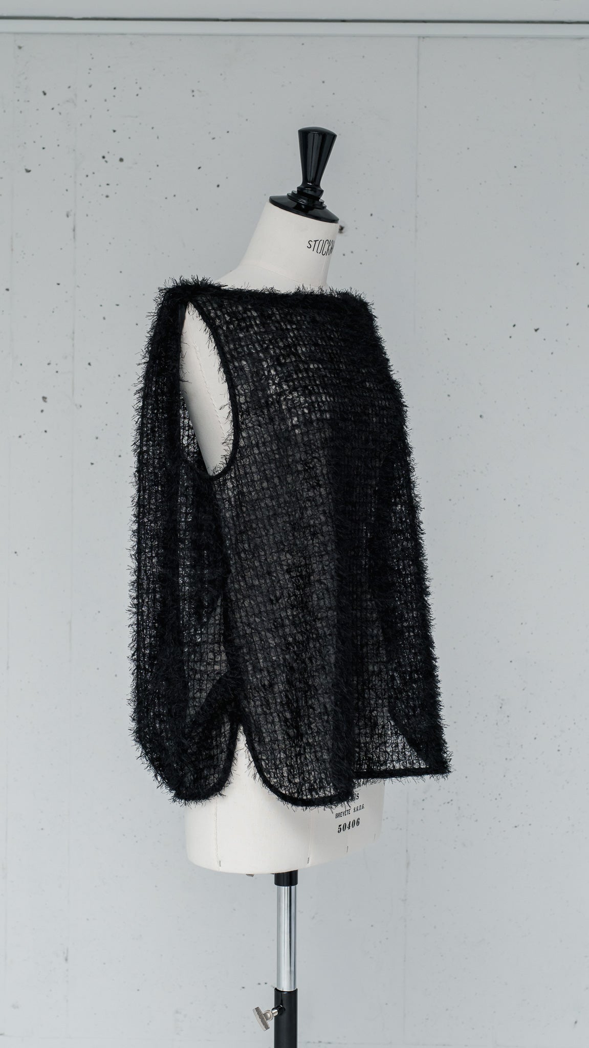 Feather Veil Blouse (3color)