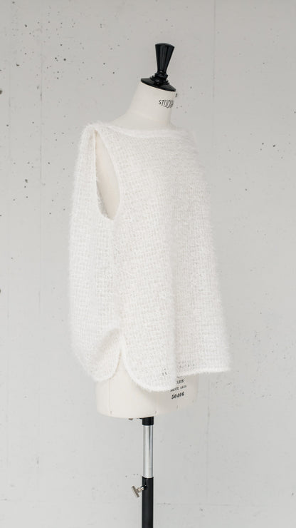 Feather Veil Blouse (3color)