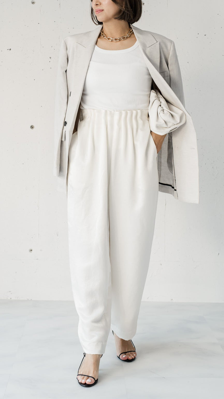 Arch Satin Easy Pants (3color)