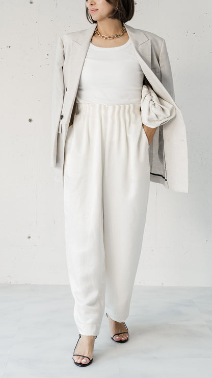 Arch Satin Easy Pants (3color)