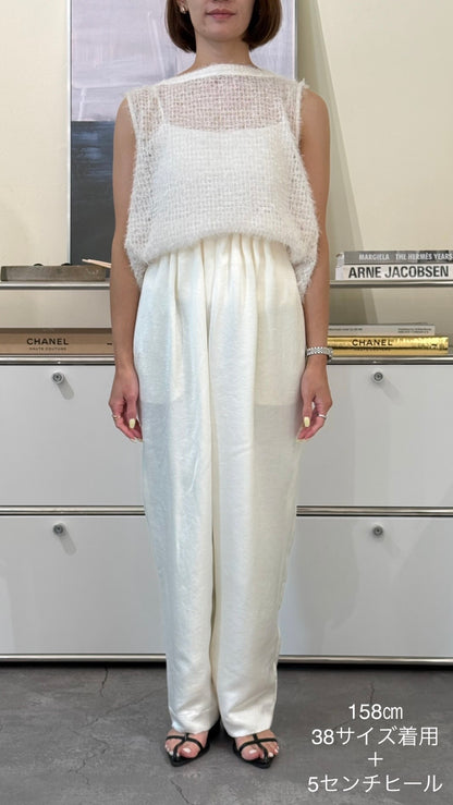 Arch Satin Easy Pants (3color)