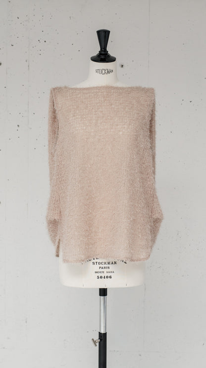 Feather Veil Blouse (3color)