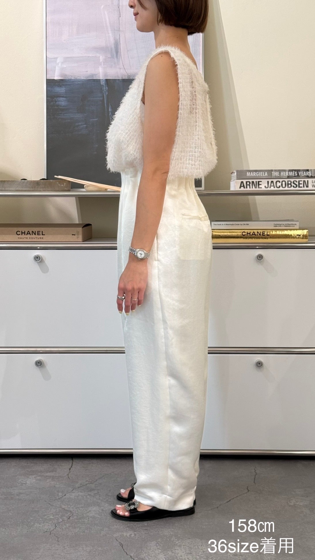 Arch Satin Easy Pants (3color)