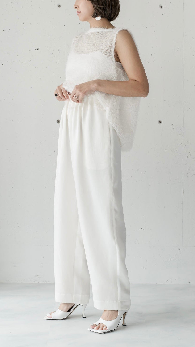 Feather Veil Blouse (3color)