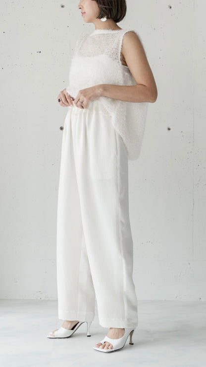 Feather Veil Blouse (3color)