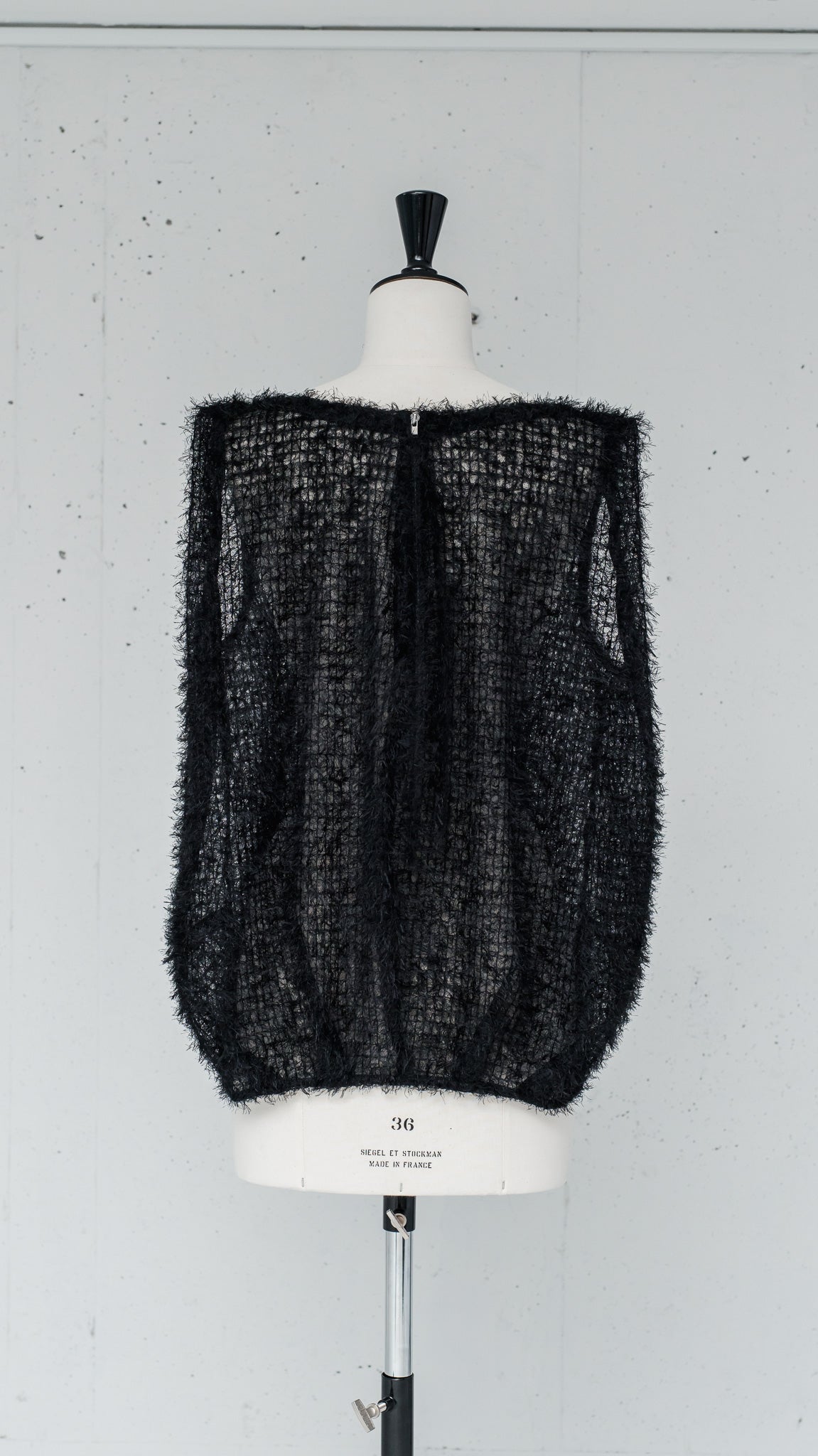 Feather Veil Blouse (3color)