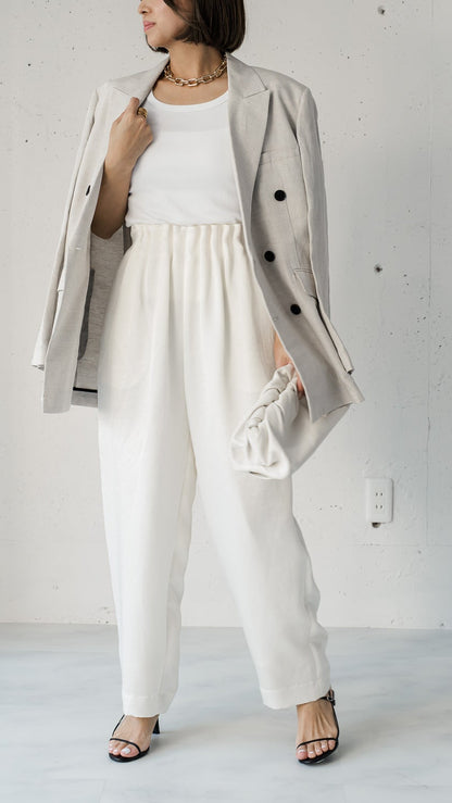 Arch Satin Easy Pants (3color)