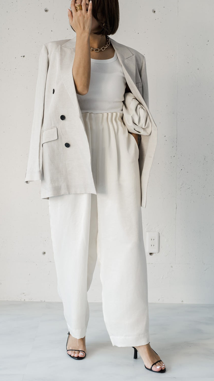 Arch Satin Easy Pants (3color)