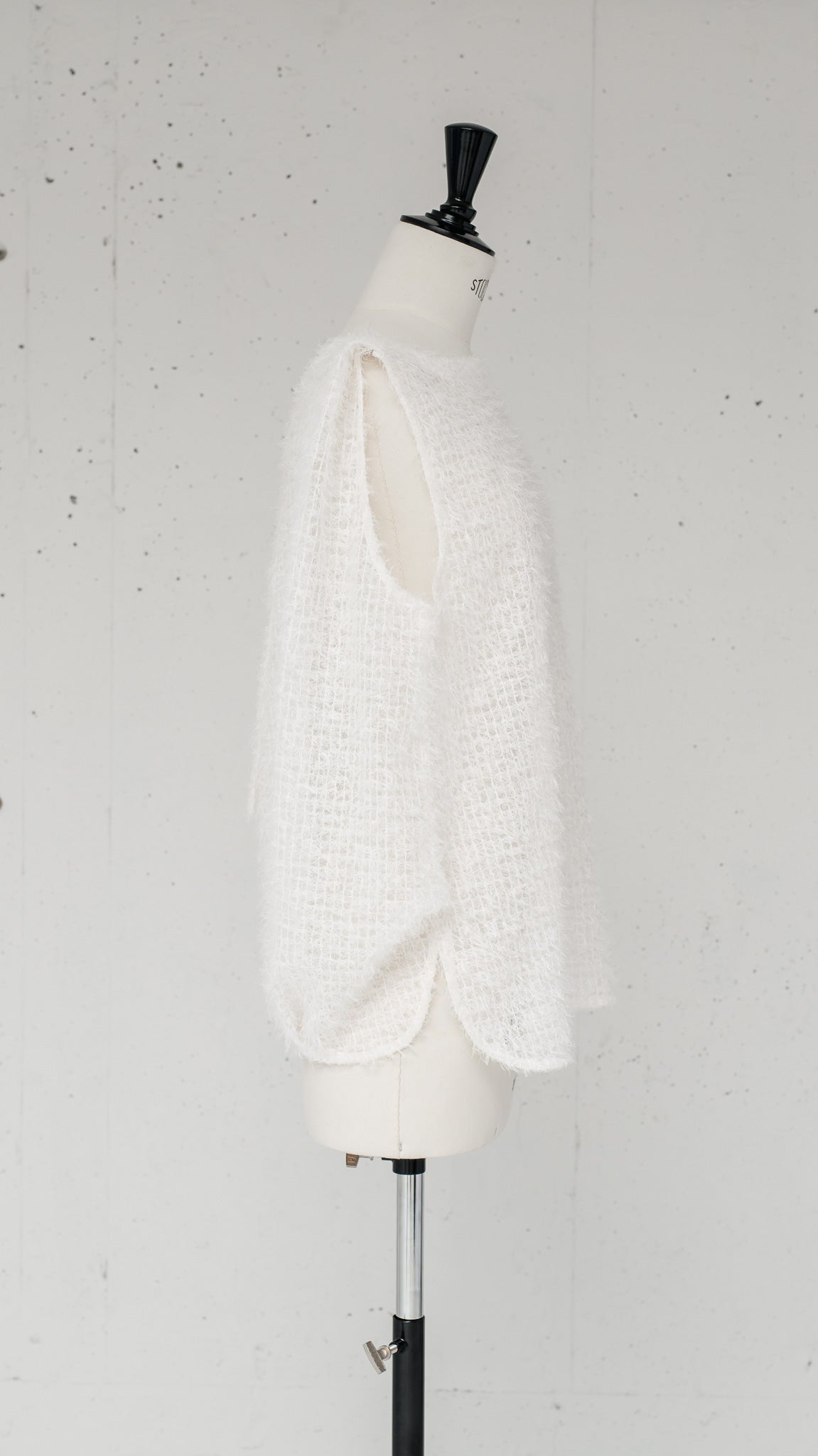 Feather Veil Blouse (3color)