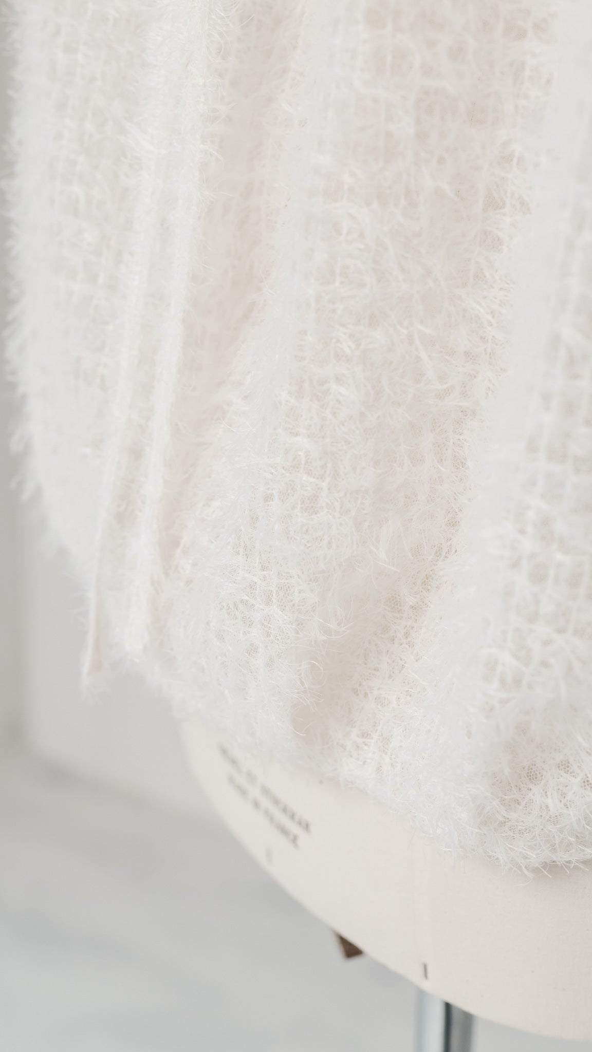 Feather Veil Blouse (3color)