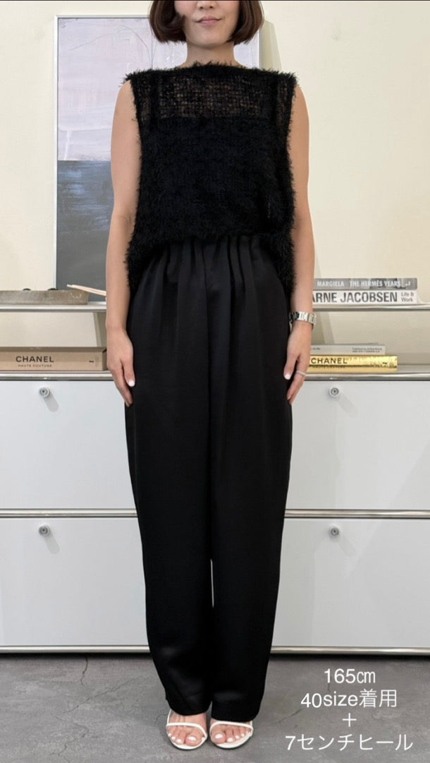 【RE:ORDER】Arch Satin Easy Pants (3color)