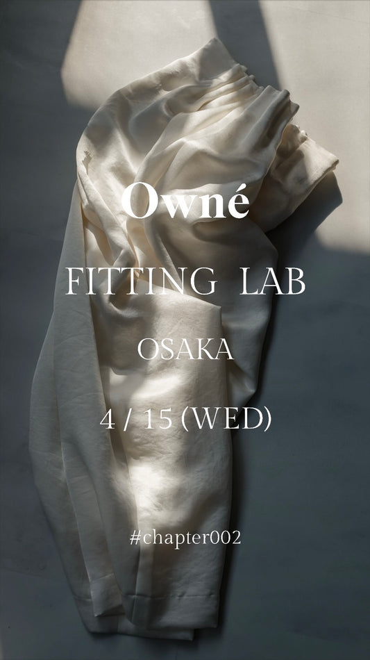 FITTING LAB OSAKA 4/15(wed)